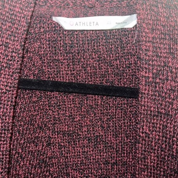 ✨ATHLETA CHEVRON SHAKER STITCH WRAP CARDIGAN ✨ - Picture 4 of 5